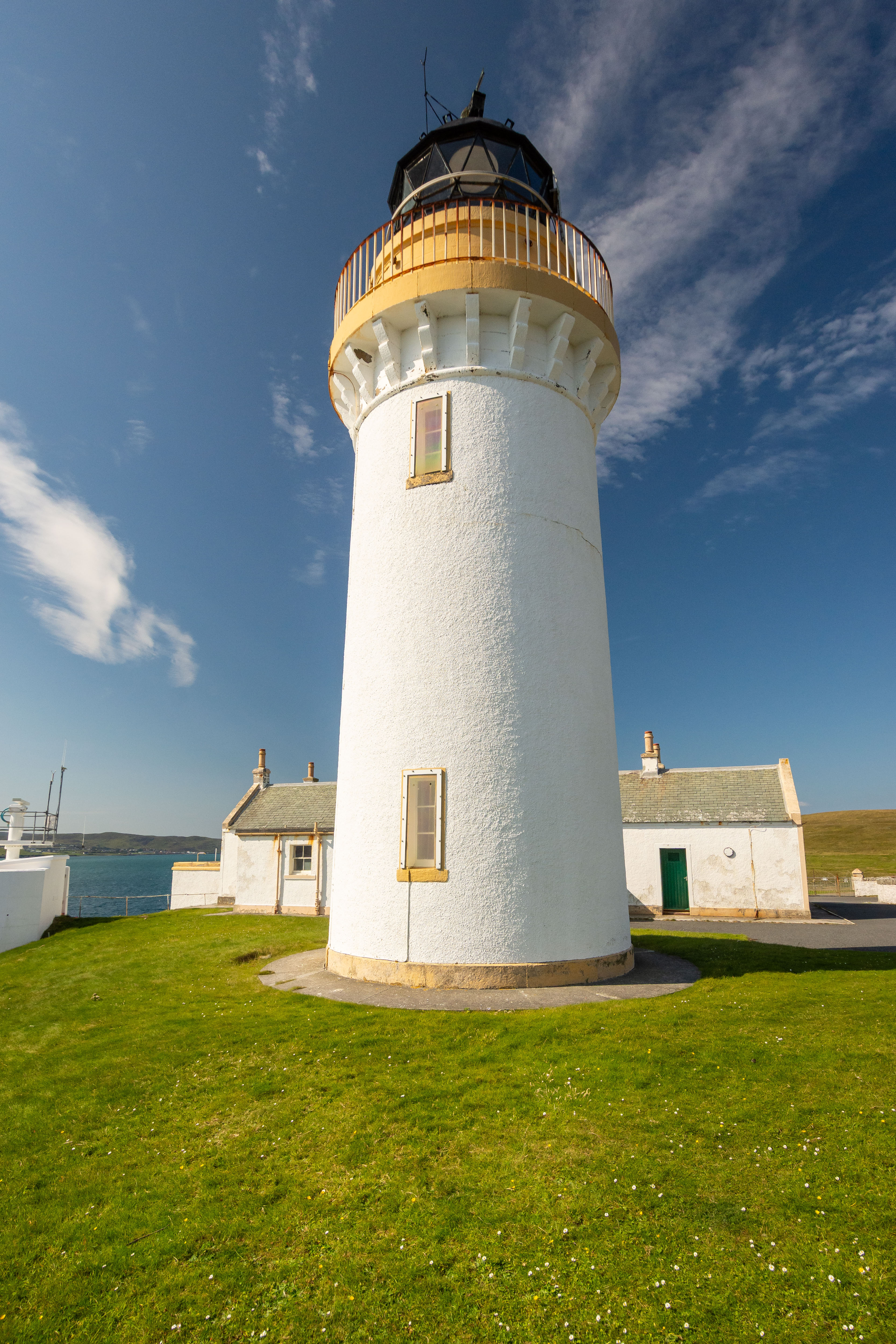 Bressay Lighthouse in Shetland, Scotland