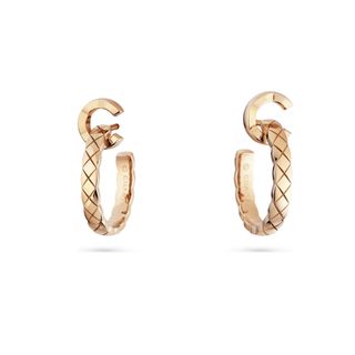 CHANEL, Coco Hoop Earrings