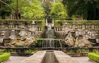 Italy Lazio Bagnaia Villa Lante