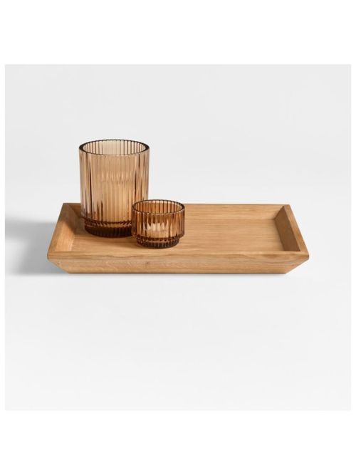 Memento Small Natural Oak Wood Tray