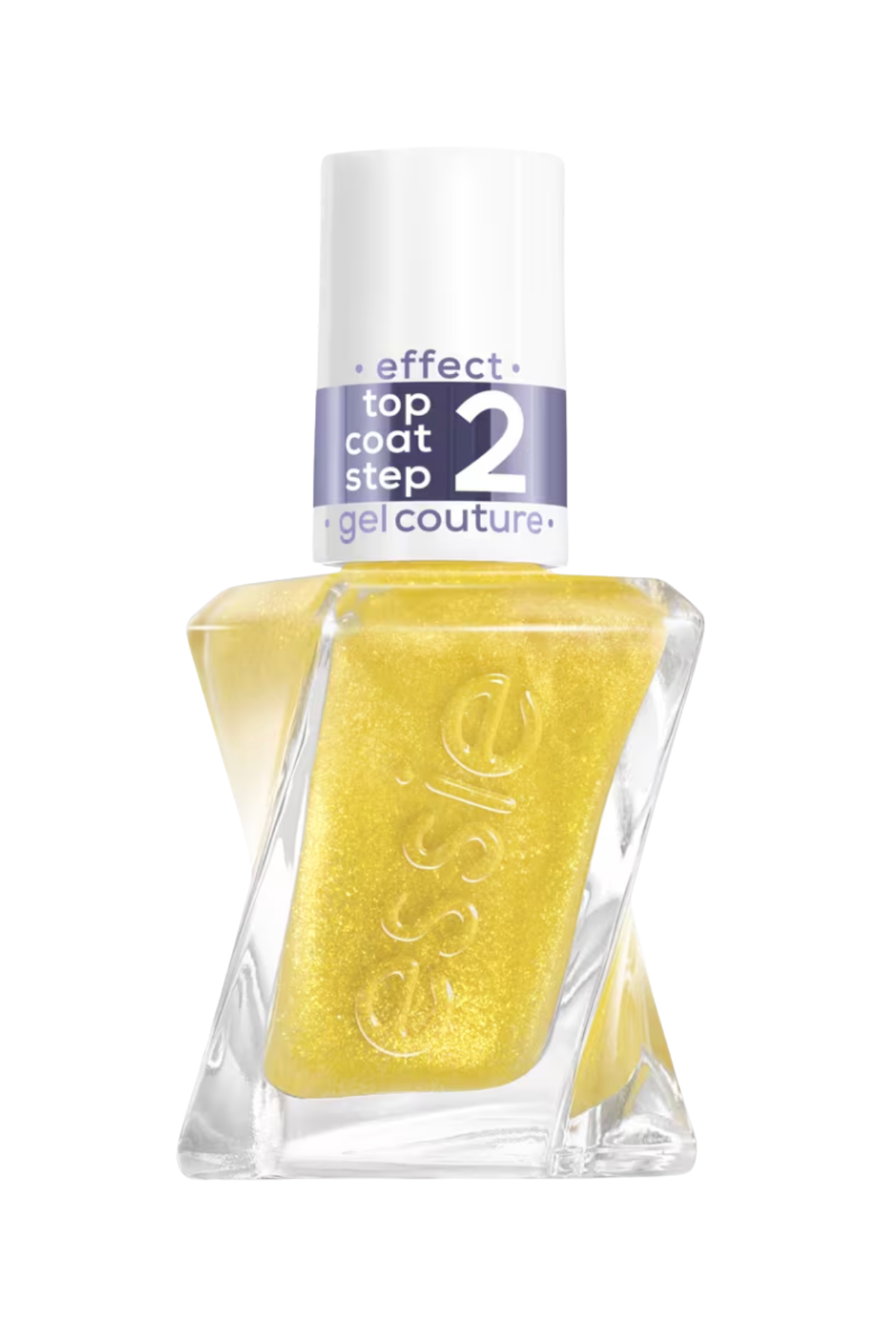 Essie gold nail polish bottle