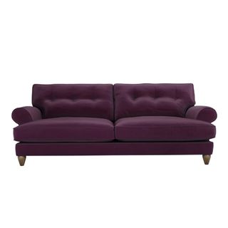 The Lounge Co Bronwyn 4 Seater Fabric Classic Back Sofa