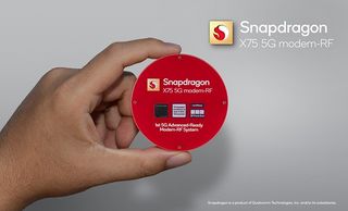 The new Snapdragon X75 5G Modem-RF system.