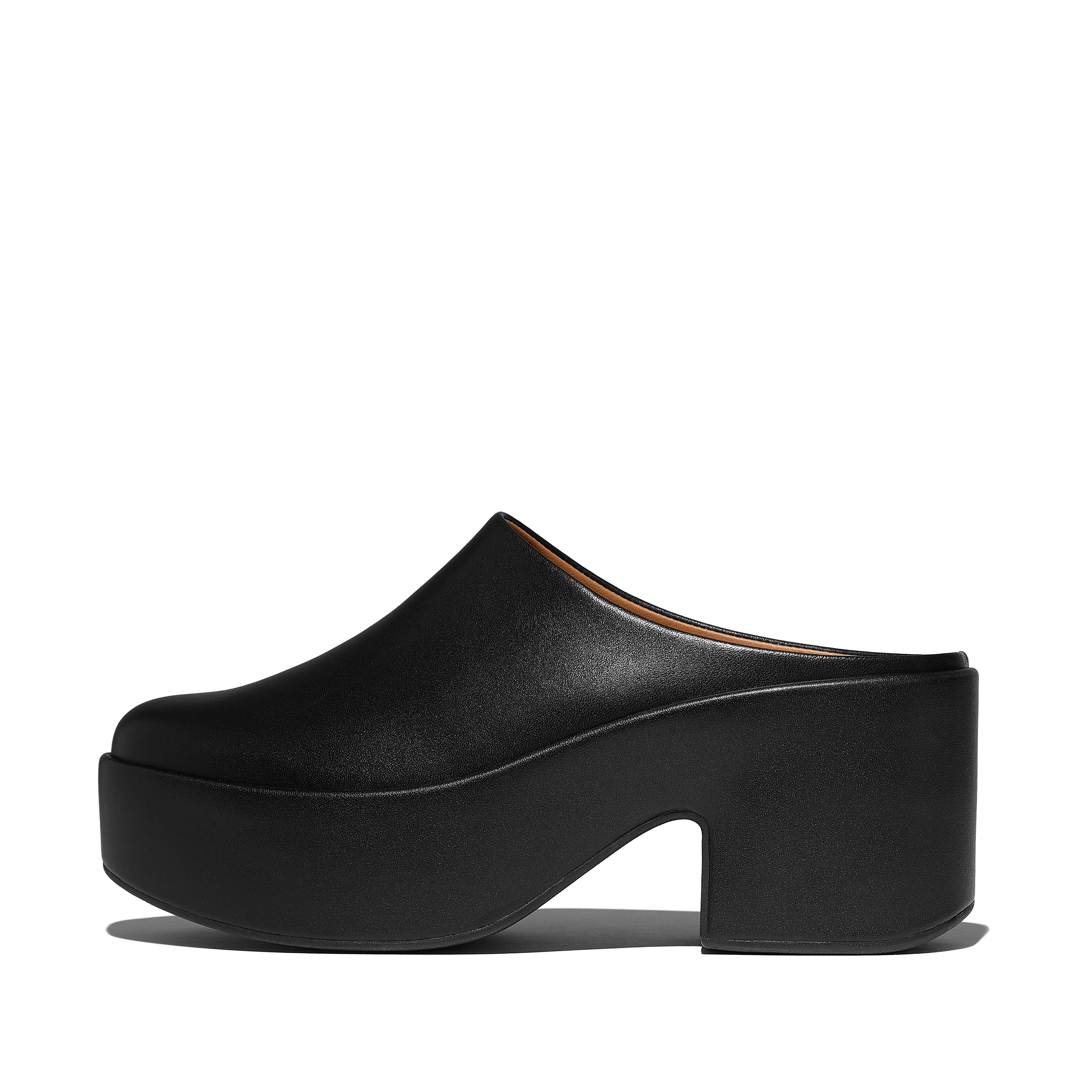 Women&#039;s Platfform Leather Mules | Fitflop Us