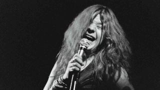 Janis Joplin performing live in 1969