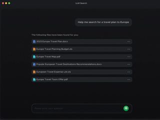 Ugreen NASync iDX6011 Smart Search promotional image showing natural language prompt responses.