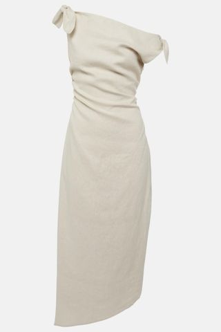 SIR Affogato Linen Midi Dress