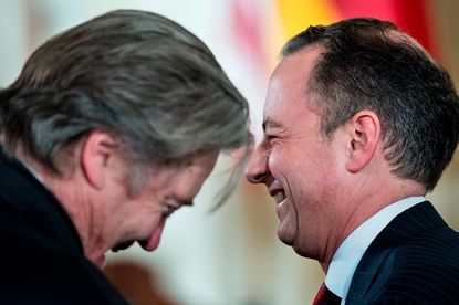 White House Chief Strategist Steve Bannon and White House Chief of Staff Reince Priebus could be on the chopping block.