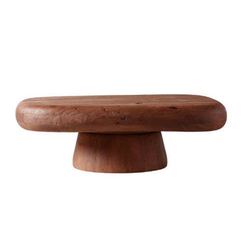 CB2, Derrico 46" Acacia Wood Coffee Table