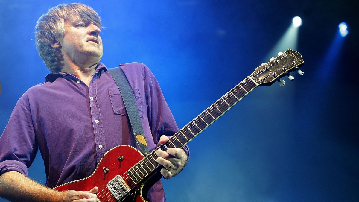 Neil Finn performs with Crowded House at Enmore Theatre in Sydney, Australia, March 31, 2010.