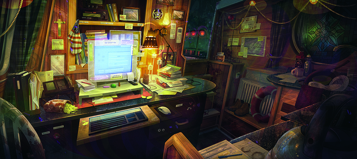 How background artists define the tone of movies and games before the action even starts