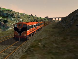 Train Simulator, combined with the Irish rail network. It's a sure sleeper hit (oh ho ho ho, the really sad thing is that I can't even claim credit for that joke.)
