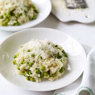 Rich Pea and Parmesan Risotto