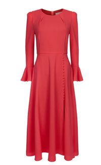 Yahvi Coral Dress, ( £695.00),