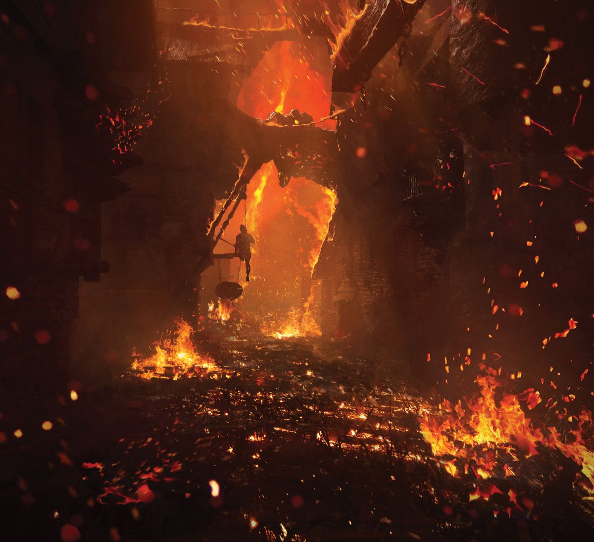 Aqshy, the Red Wind. Just basically lots of fire. And maybe some brimstone.