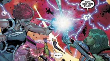 Page from Guardians of the Galaxy #12