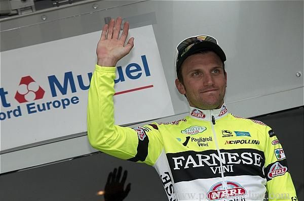 Pier Paolo De Negri (Farnese Vini - Neri Sottoli) was voted most aggressive rider