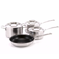 3-Ply Stainless Steel Cookware Set, 4 Pieces: £509£359 | Season Cookshop