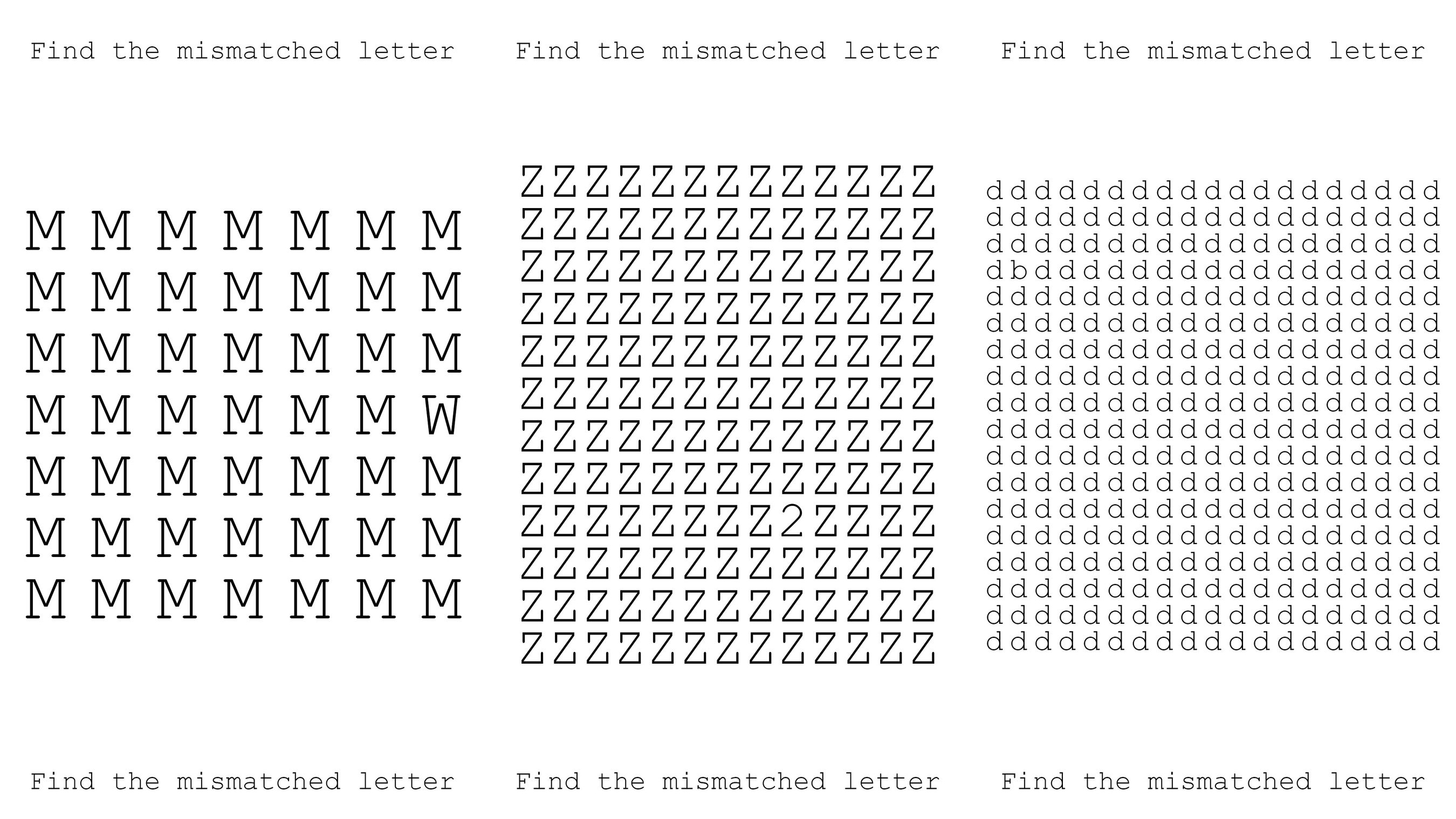 The Impossible Letter Game