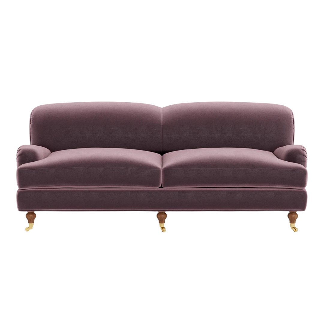 Interior Define, Rose Fabric Sofa by The Everygirl&amp;reg;