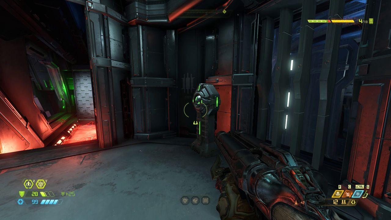 doom eternal cheat codes - silver bullet mode - doom hunter base