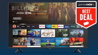 Amazon Fire Omni Series 4K Smart TV closeup