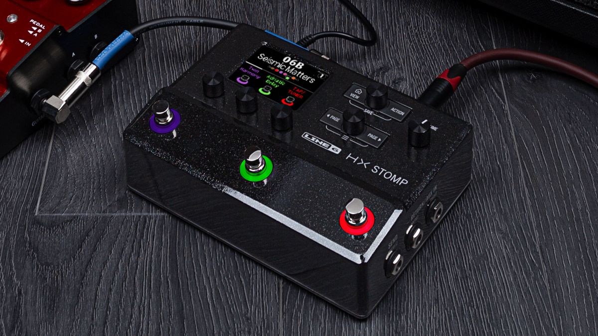 Line 6 launches HX Stomp multi-effects, a fully functional 