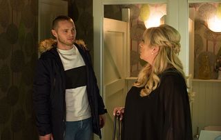 EastEnders Keanu Taylor and Sharon Mitchell