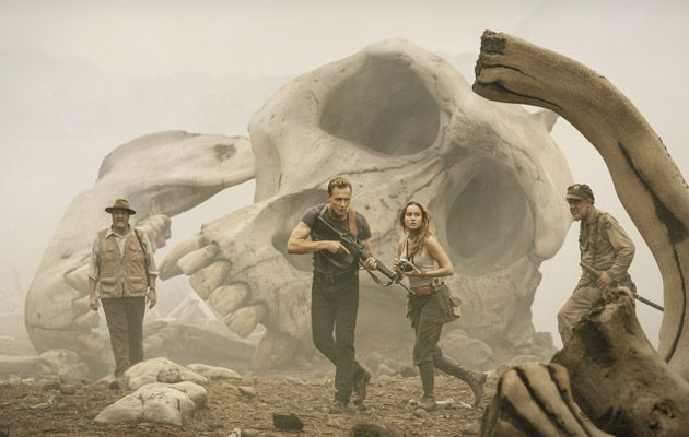 Kong Skull Island John Goodman Tom Hiddleston Brie Larson John C Reilly