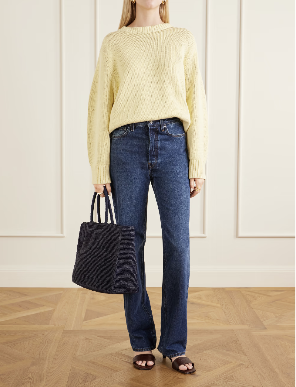 TOTEME, Oversized organic cotton-blend sweater