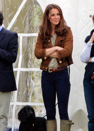Catherine, Duchess of Cambridge attends The Golden Metropolitan Polo Club Charity Cup polo match, in which Prince William, Duke of Cambridge and Prince Harry played, at the Beaufort Polo Club on June 17, 2012 in Tetbury, England