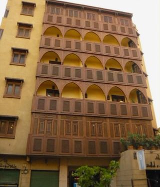 Exterior of Le Riad Hotel