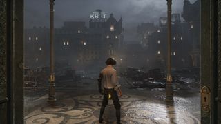Lies of P in-game screenshot of Krat's devastation