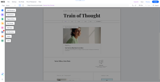 Wix blog editor