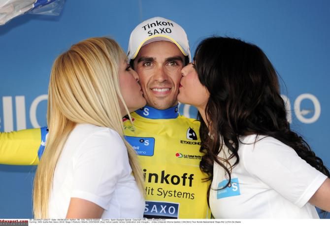 Alberto Contador (Tinkoff-Saxo) remains in yellow