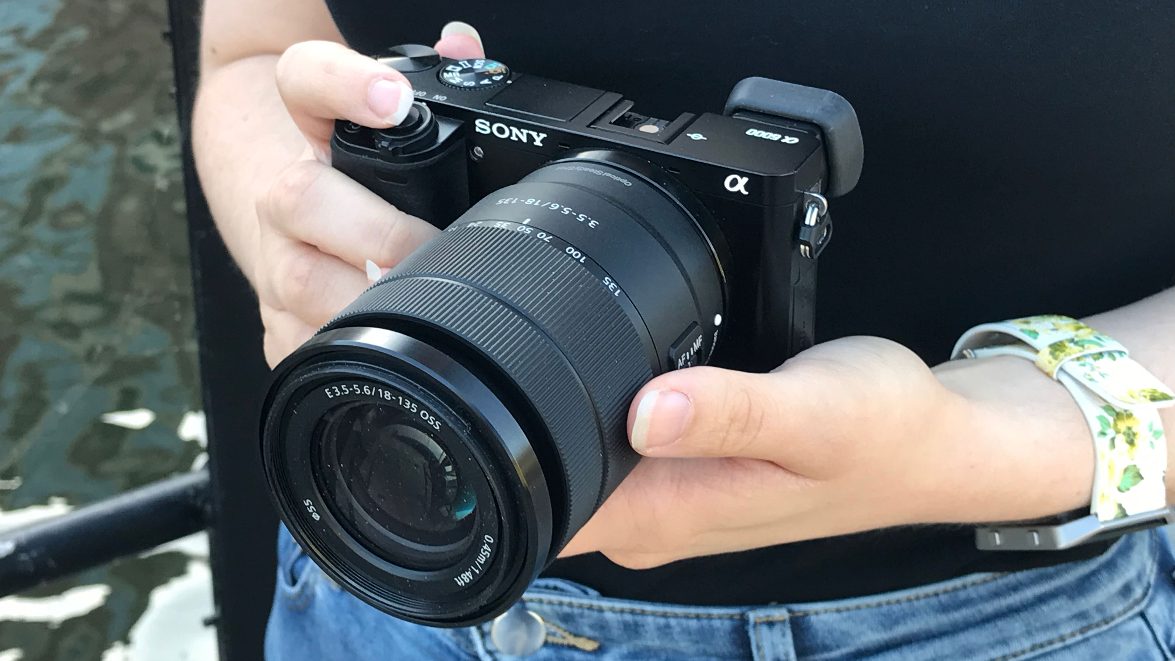 Sony Alpha A6400 Mirrorless Camera with 18-135mm Lens with Fe 50mm F1.8 Lens SEL50F18F/2 