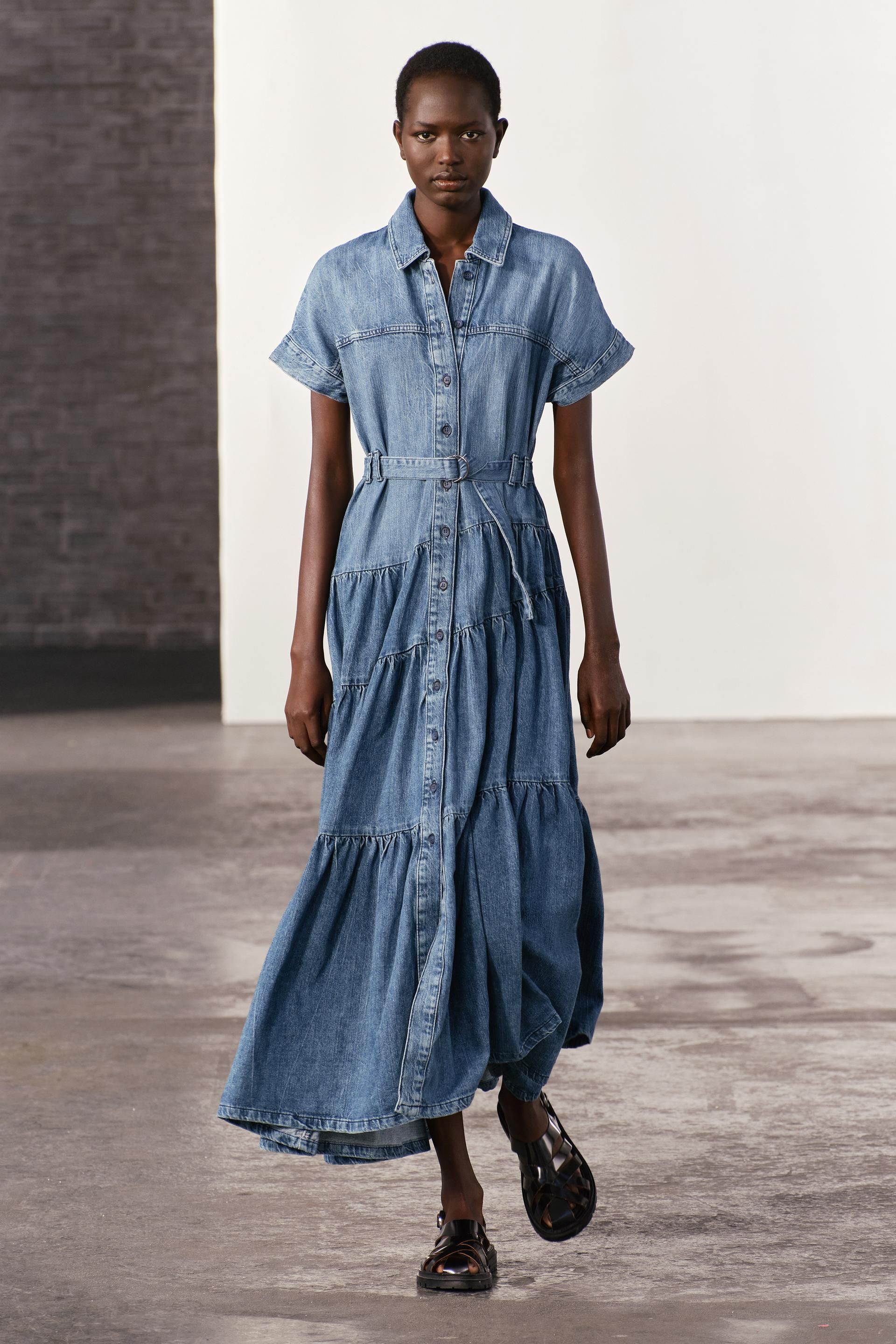 Zw Collection Denim Dress
