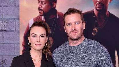 new york, ny march 17 elizabeth chambers and armie hammer attend bleecker street shivhans pictures host the after party for hotel mumbai at the times square edition on march 17, 2019 in new york city photo by paul bruinoogepatrick mcmullan via getty images