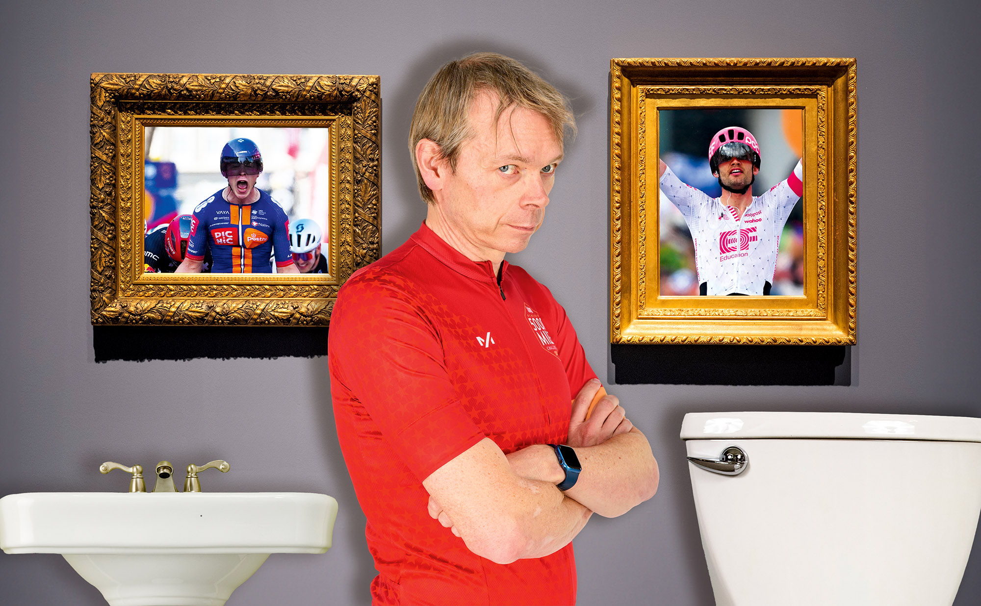 Dr Hutch has some lovely pictures in his downstairs loo