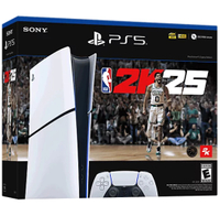 PS5 Digital Edition Console NBA 2K25 Bundle: $499.99 $449.99 at PS Direct