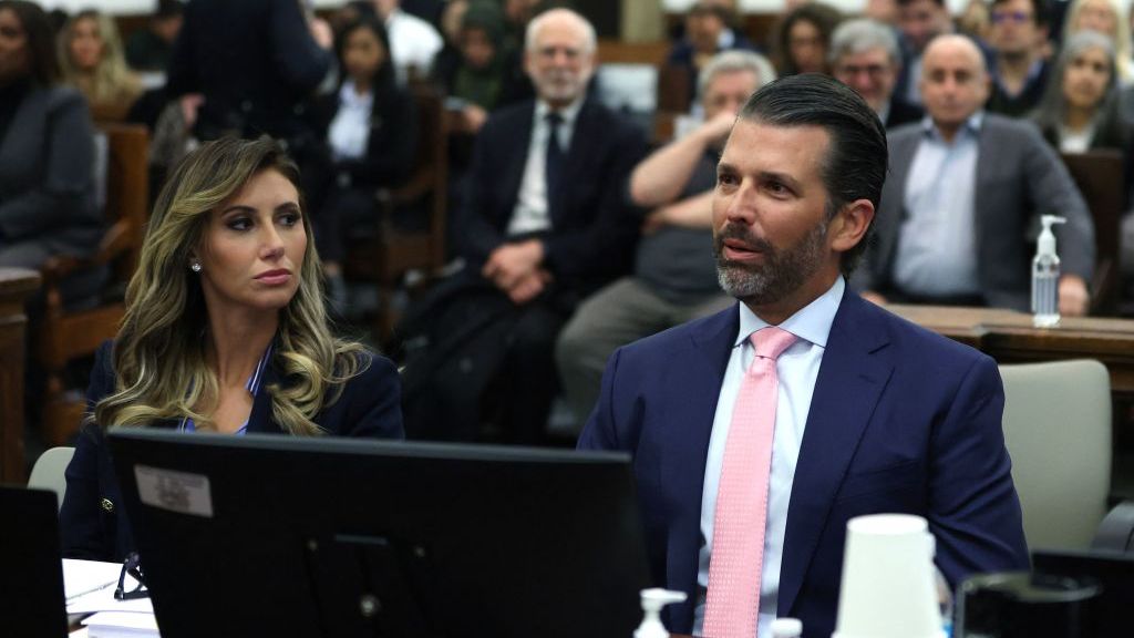 Donald Trump Jr. in court