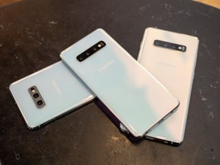 Samsung Galaxy S10, S10+, and S10e