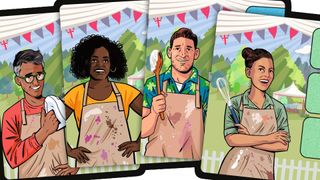 The Great British Baking Show Game baker cards