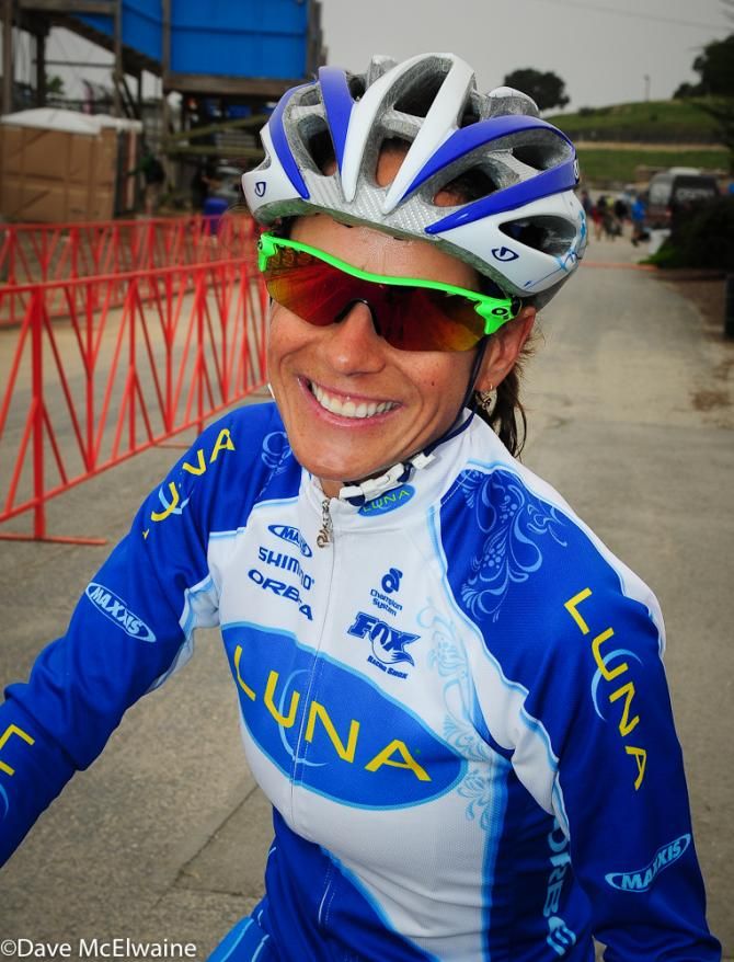 Katerina Nash (Luna Pro Team) was one of the race favorites