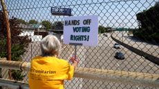 Demonstrations hold rallies around the country against gerrymandering,