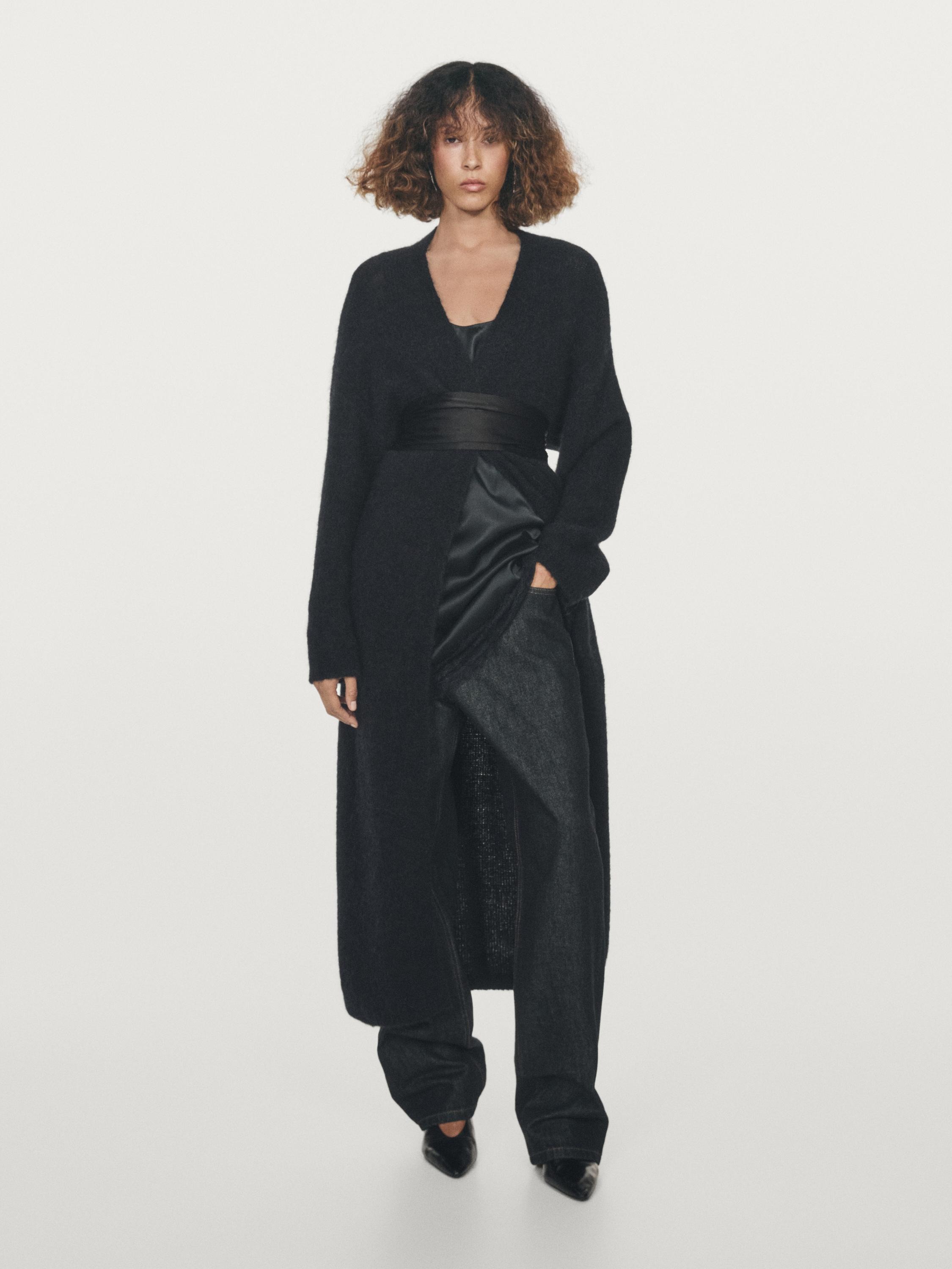 Massimo Dutti, 100% Silk Sash Belt