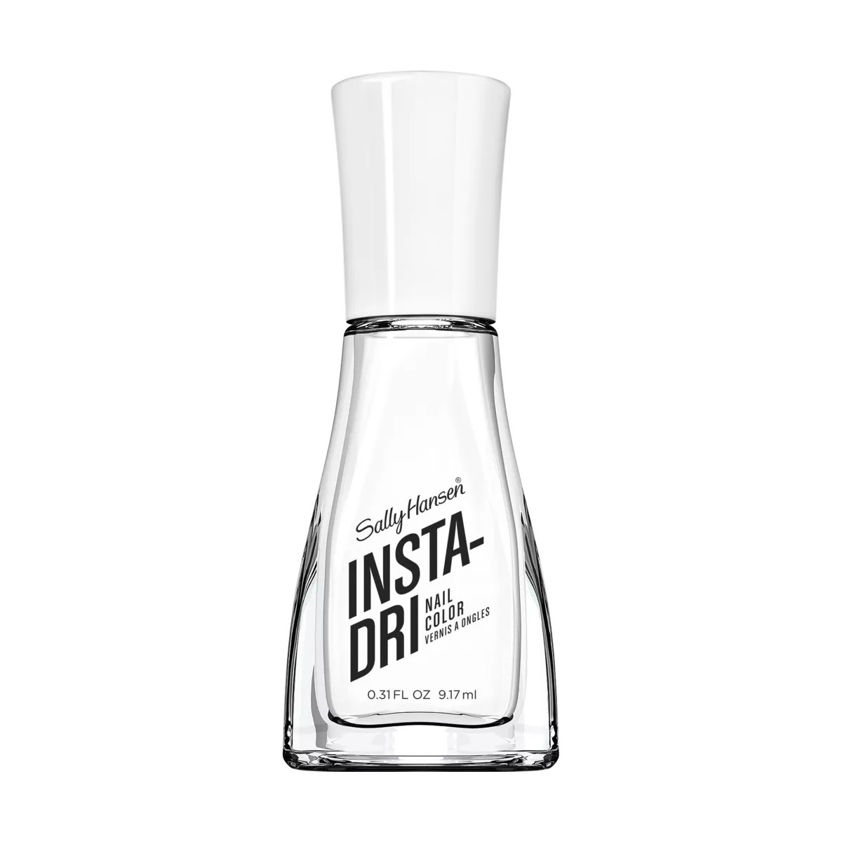 Sally Hansen Insta-Dry Nail Polish in White On Time
