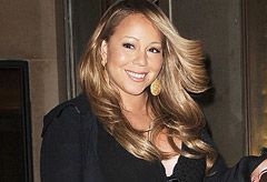 Mariah Carey - reveals, sex, twins, expecting, baby, babies, boy, girl, celebrity, news, Marie Claire
