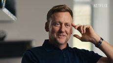 Ian Poulter in the trailer for the Netflix series Full Swing