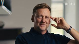 Ian Poulter in the trailer for the Netflix series Full Swing